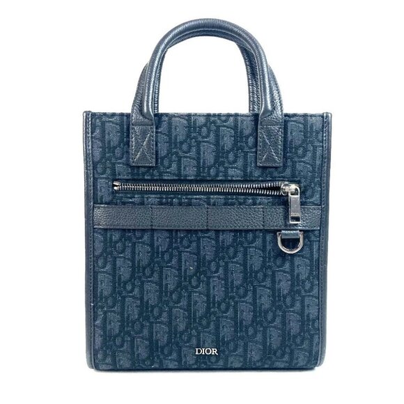 Dior 1ESPO311YKY Safari North South Tote Bag Bag Logo Oblique Hand Bag - Picture 1 of 13